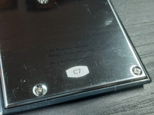 PHILIPS SBC 1602 calculator taschenrechner calculadora NEW Very Rare - Bild 10 von 12