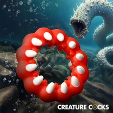 Creature Cocks: Fangs Silicone Cock Ring ---FREE SHIPPING!!!