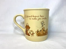 Hallmark Mug Mates Coffee Tea Mug Cup Friendship Animals Cute Gift