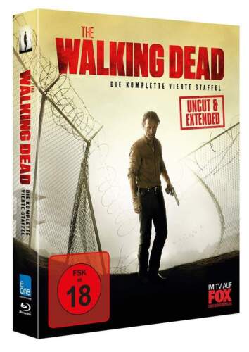 "THE WALKING DEAD - Staffel 4" - Zombie Horror Kult - BLU RAY 5-Disc-Set neu/OVP - Bild 1 von 3