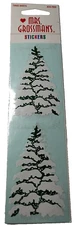 Mrs. Grossman's Christmas Snow Trees Stickers Holidays VTG 1999 