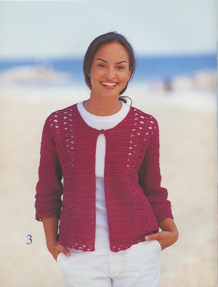 Patons Crochet Pattern Booklet 954HH Cool Crochet Vol 3 - 7 Designs Summer - Image 4 of 4