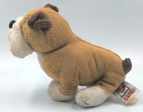 Ganz Webkinz LilKinz Bulldog Plush HS126 Stuffed Animal Toy No Code - Picture 2 of 6