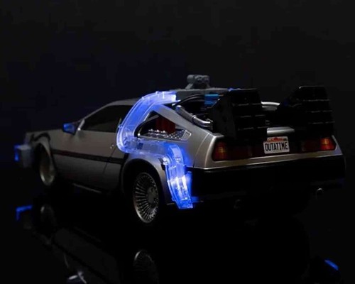 Ritorno Al Futuro De Lorean DMC Time Machine Modellino Scala 1:16 R/C Jada Toys - Foto 6 di 8