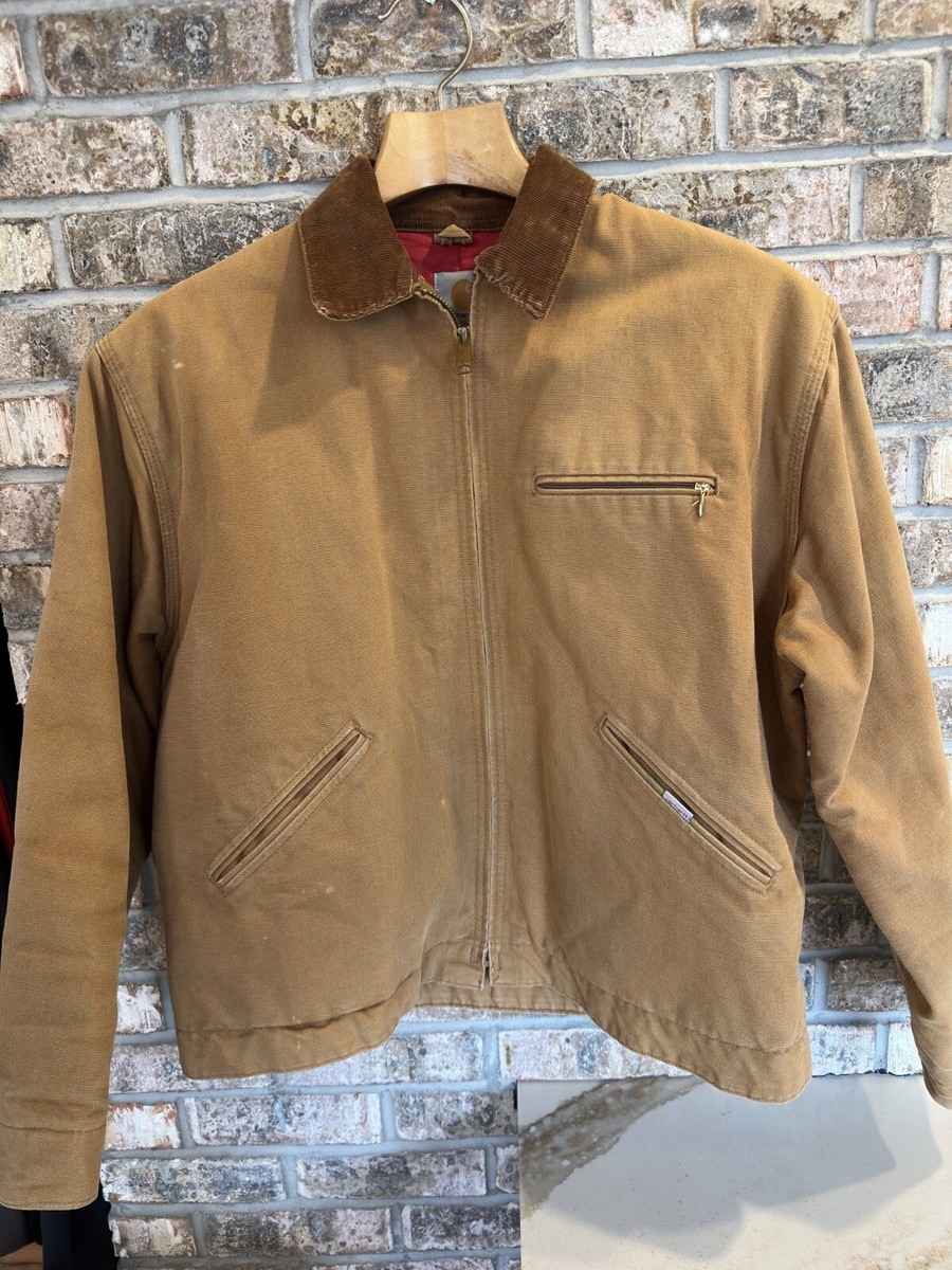 Vintage 1990s Carhartt Detroit Jacket 6QLJ Size 48R | eBay Vintage 1990s Carhartt Detroit Jacket 6QLJ Size 48R | eBay