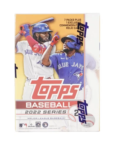 2022 Topps Series 2 Baseball Factory Sealed Unopened Blaster Box ~ 7 Packs