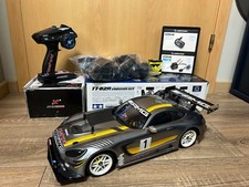 Tamiya TT-02R 1:10 RC Chassis Kit - 47326+AMG GT3 body+HOBBYWING brushless combo