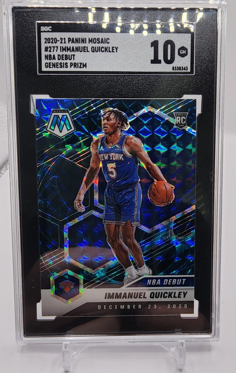 Immanuel Quickley Prizm RC Auto ルーキー NBA