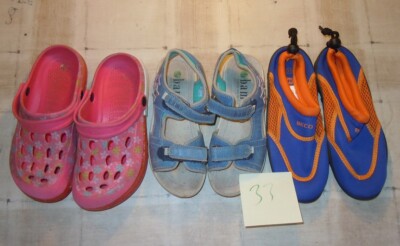 Mädchen Sandalen Clocks  und Badeschuhe Größe 33 bama