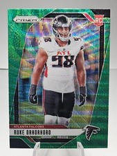 2024 Panini Prizm Green Wave Ruke Orhorhoro RC Atlanta Falcons