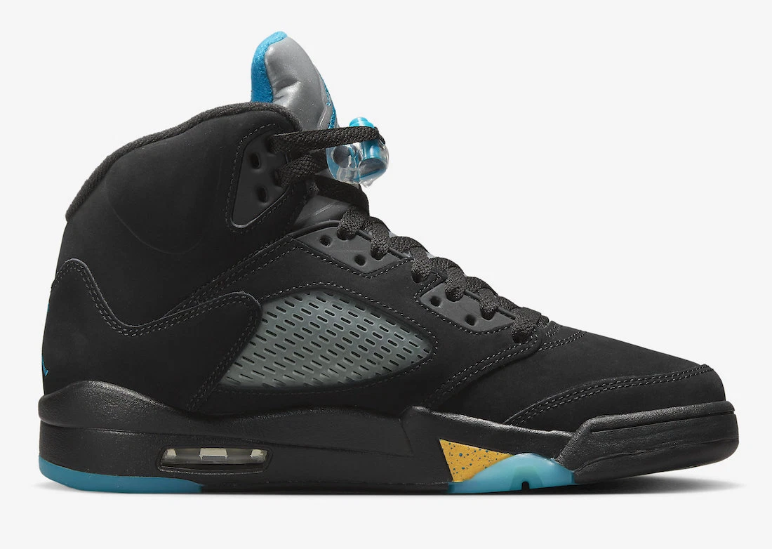 Nike Air Jordan 5 Retro Aqua Black Teal DD0587-047 Mens GS New | eBay