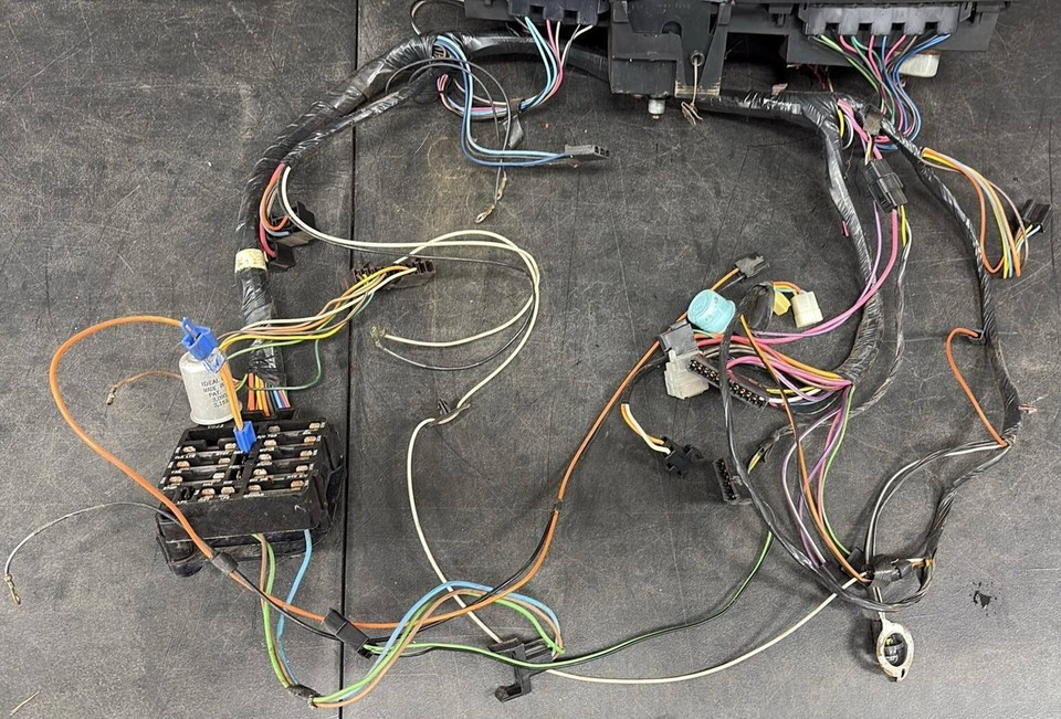 Harness Clock 1970 Chevelle Malibu Sweep Dash Gauge Cluster Circuit Board Clock ...