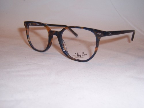 NEW Ray Ban ELLIOT EYEGLASSES RX5397 YELLOW & BLUE HAVANA 8174 48mm AUTHENTIC - Picture 3 of 7