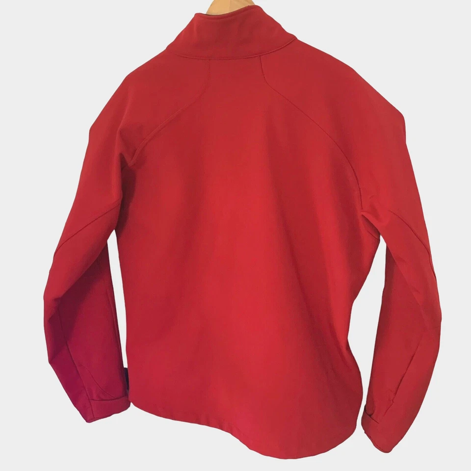 Marmot Soft Shell Jacket Mens XL Water Resistant RED Full Zip Outdoors - Image 4 of 4