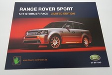 2006 Range Rover Sport Stormer Pack Limited Edition Brochure