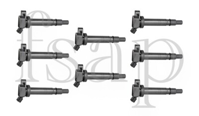 Set of 8 Ignition Coil 2018 - 2023 Lexus LC500 5.0L + 8 Denso Toyota Spark Plug