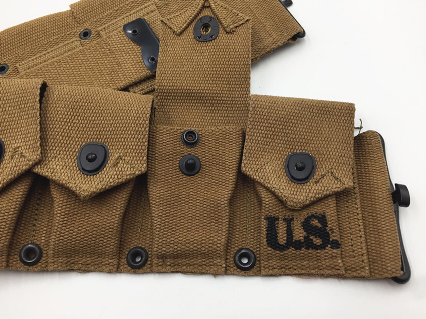 WW2 US ARMY SOLDIER GEAR MILITARY 1942 M1928 FIELD HAVERSACK FULL