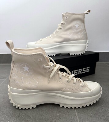 Converse Chuck Run Star Hike Hi A02078C NEU Gr 42 UK 7,5 Beige Chucks