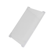 HUSKY  Glass Shelf Clear & White Frame Fridge Freezer 390mm x 235mm