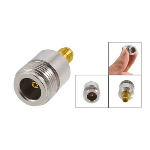 N Jack Female to SMA Female RF Connector Straight F/F Adapter Plug Connector - Picture 2 of 2