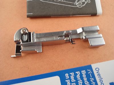 ＯＯＯ　脚部分 Beading Sequin Pearl Foot Juki Serger MO623,MO644D,MO655,MO654DE