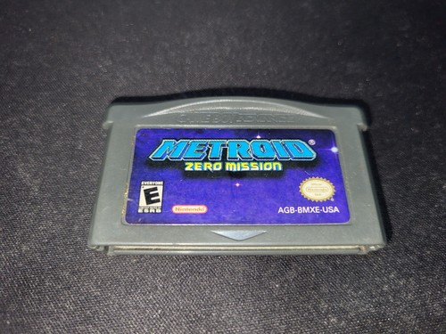 Metroid: Zero Mission Nintendo Game Boy Advance EXMT authentic game cartridge