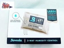 Boveda 2 Way Humidty Control 49% Large Starter Kit for Cello and Bass