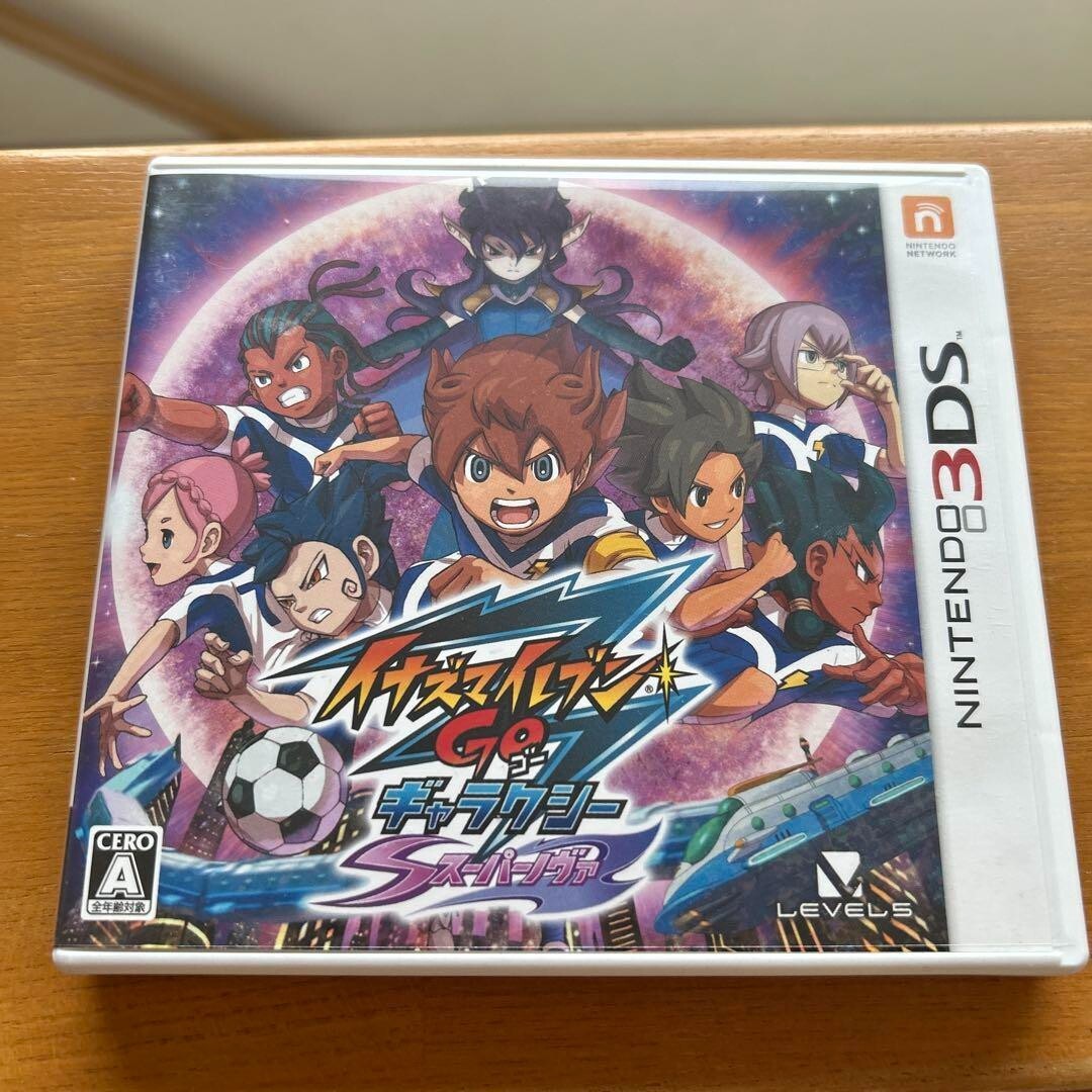 イナズマイレブンGO ギャラクシー スーパーバトル Nintendo 3DS USE Nintendo 3DS Inazuma Eleven GO Galaxy Super Nova