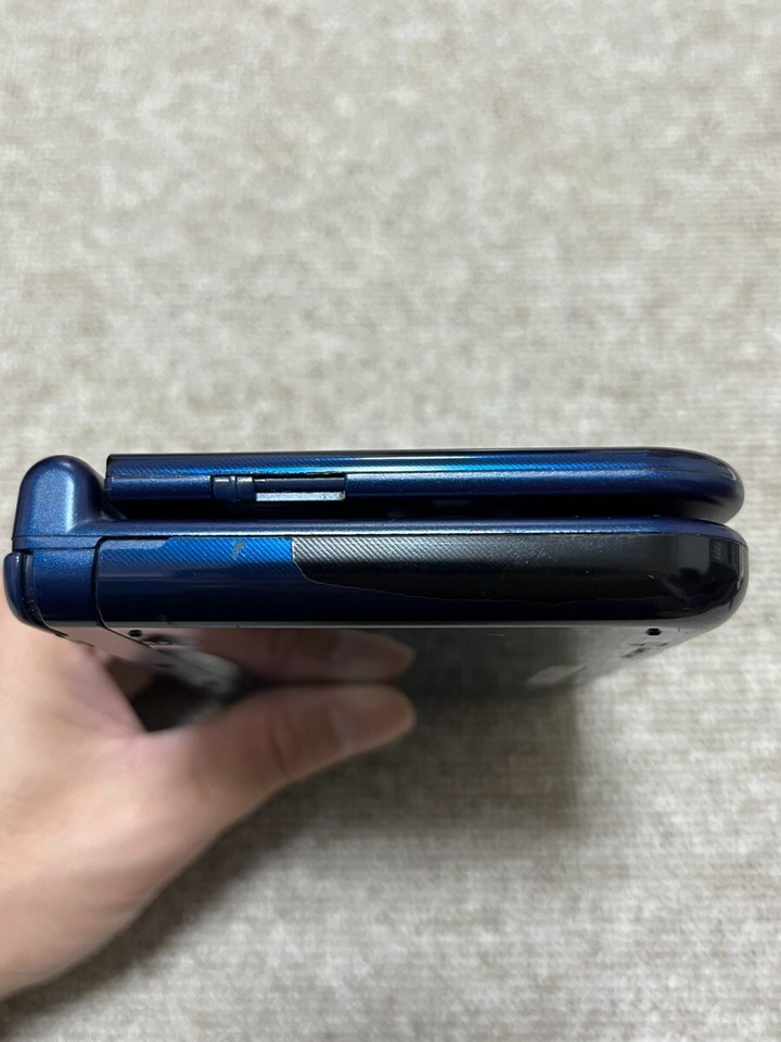 New 3DS LL XL Metalic blue Japan Nintendo Console region Japanese ♯157