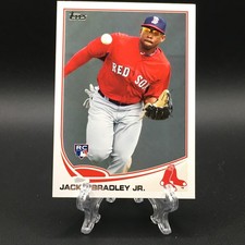 2013 Topps Jackie Bradley Jr. Rookie Card #382 Boston Red Sox Outfield Baseball. rookie card picture