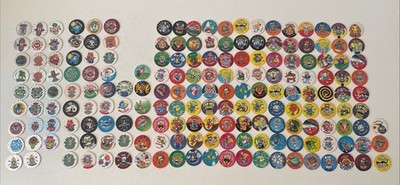 World Super Caps Mad 120 Laser 26 Light 32 Pogs The Limited Edition 6 - 184