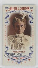2015 Topps Allen & Ginter's First Ladies Mini Ida McKinley #FIRST-22 n1u