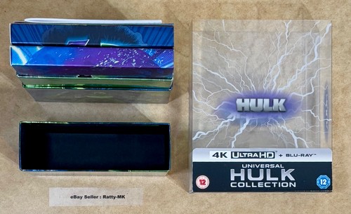 HULK & THE INCREDIBLE HULK - UK EXCLUSIVE 4K + BLU RAY STEELBOOK SET (READ) - Picture 21 of 21