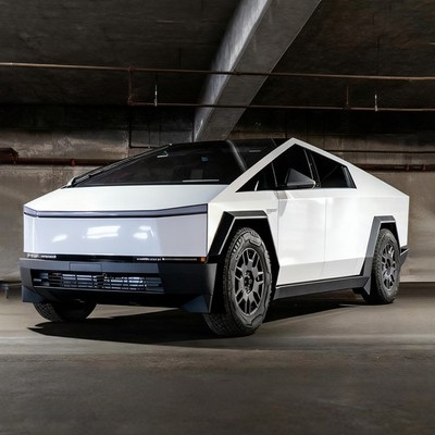 Tesla Cybertruck DIY PPF Kit Paint Protection Film PET Vinyl Wrap Crystal White