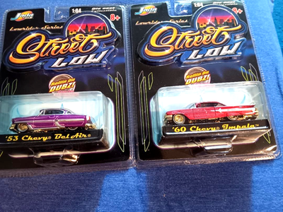 STREET LOW Jada toys 60' Chevy Bel-air & 60' Chevy Impala free