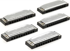 Hohner Special 20 Pro Pack 5-piece Harmonica Set 5-pack Bundle