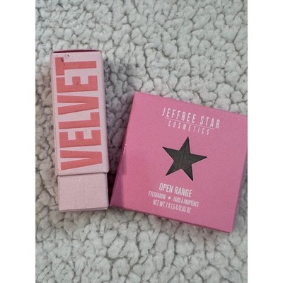 Jeffree Star Cosmetics Velvet Trap Lipstick Unicorn Blood & Open Range Eyeshadow