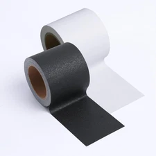 2 Inch Self Adhesive Matte Book Binding Tape 33FT Black White Cloth Repair Tape