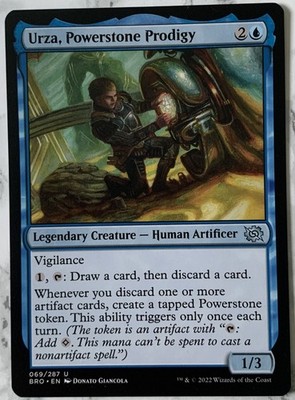 Urza, Powerstone Prodigy - 069/287 - The Brothers' War - Magic: The Gathering