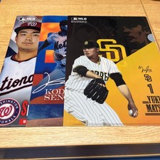 MLB Clear File Collection Hiroki Senga Ko Ogasawara Shinnosuke #51051d