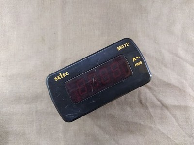 SELEC MA12 DIGITAL AMPERE METER 240 VAC MA 12