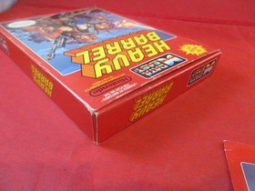 Heavy Barrel (Nintendo NES) COMPLETE w/ Box manual game WORKS!