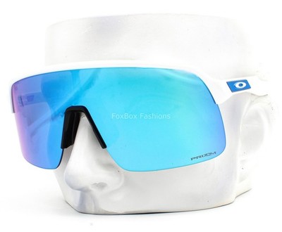 Oakley Sutro Lite Sunglasses OO9463-1939 Matte White Prizm Sapphire with Case