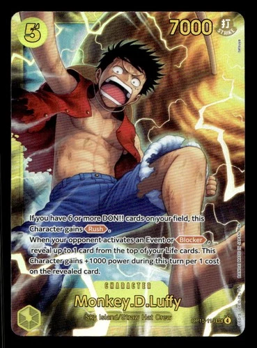 One Piece TCG Adventure on Kami's Island #OP15-119 Monkey.D.Luffy (OP15-119)