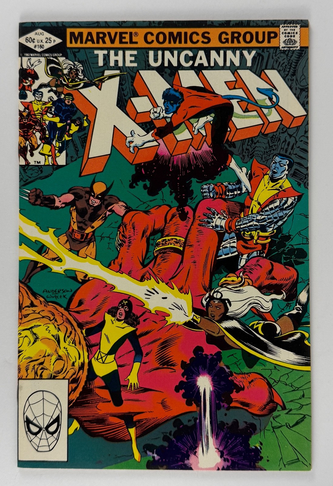 The Uncanny X-Men #160 1st Illyana Rasputin 1982