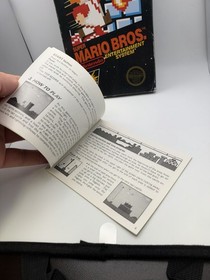 Super Mario Bros. (Nintendo NES, 1985) CIB 3 Screw