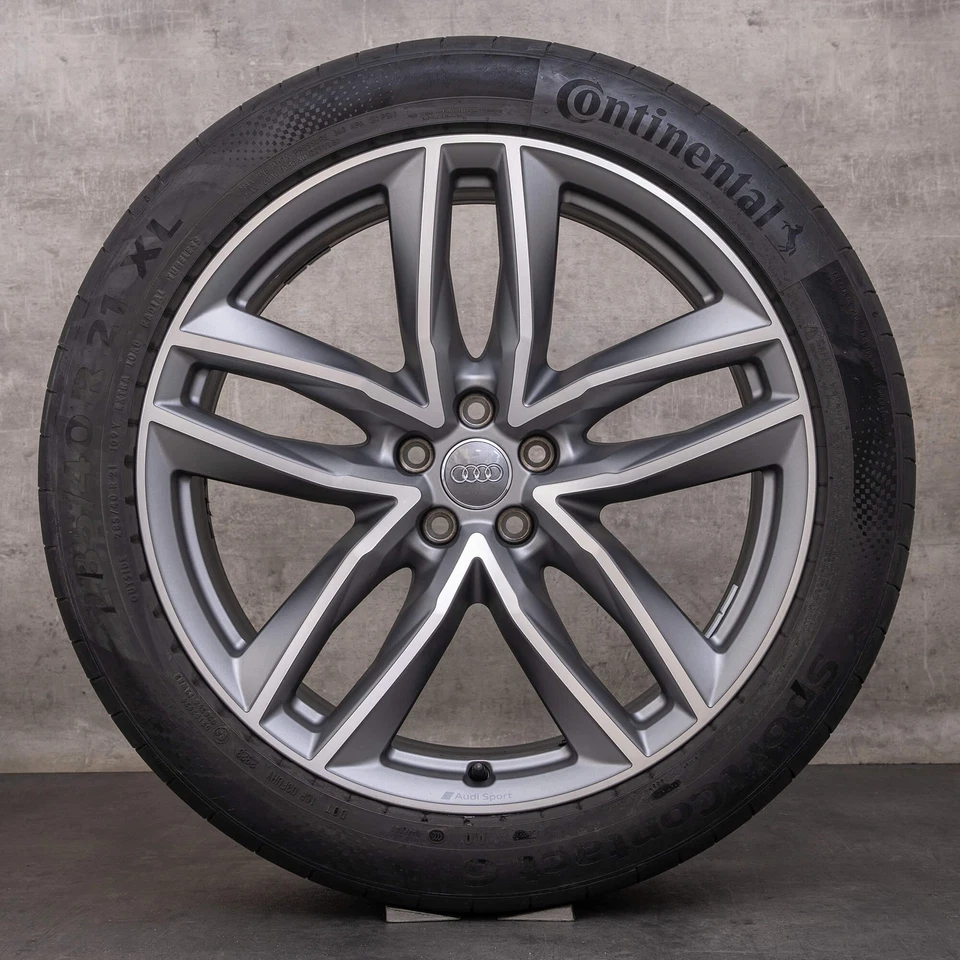 Audi Q7 SQ7 4M 21 Zoll Sommerräder Felgen 4M0601025T Sommerreifen - Bild 2 von 4