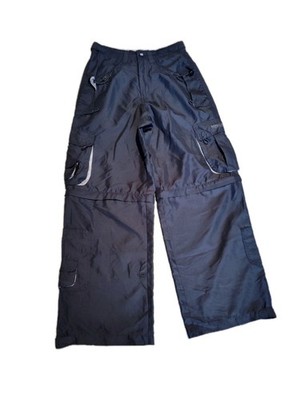 Vtg Macgear Youth Convertible Leg Baggy Youth Pants Size 14 Rave Skater 26x29