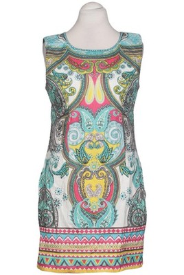 Rene Derhy Kleid Damen Dress Damenkleid Gr. L Baumwolle Mehrfarbig #brs059z