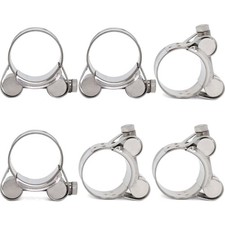 Gelenkbolzenschellen Edelstahl Schlauchschelle 6 Stück 32-35mm